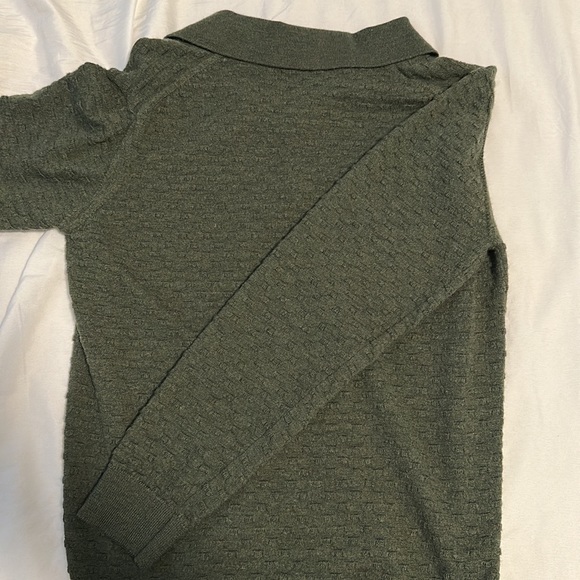 Saks Fifth Avenue Long Sleeve Collared Shirt. Like New Condition! Sz L - Picture 3 of 3